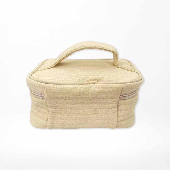 #2303_Cosmetic Bag_Beige-Small Size