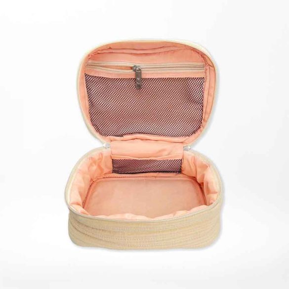 #2303_Cosmetic Bag_Beige-Small Size