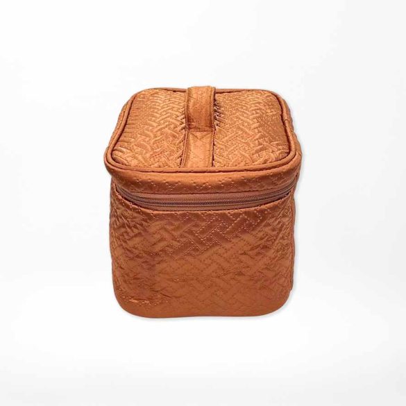 #2305_Cosmetic case_Brown -Large Size