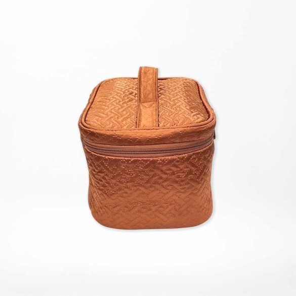 #2305_Cosmetic case_Brown -Large Size