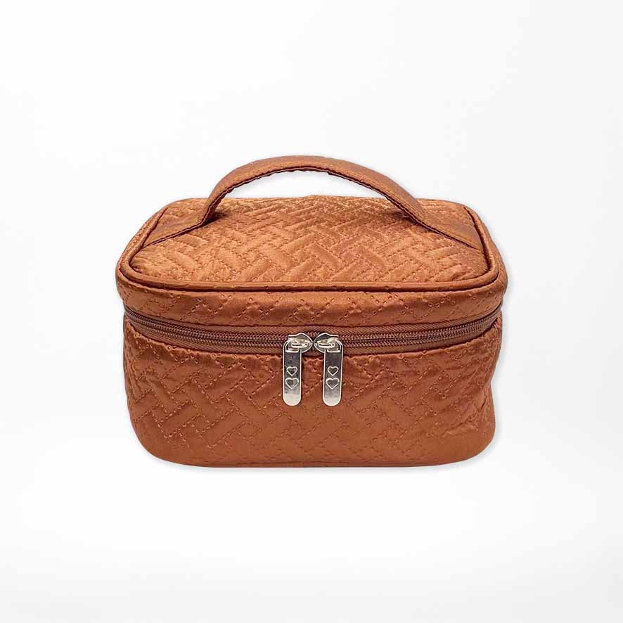 #2305_Cosmetic case_Brown-Small Size