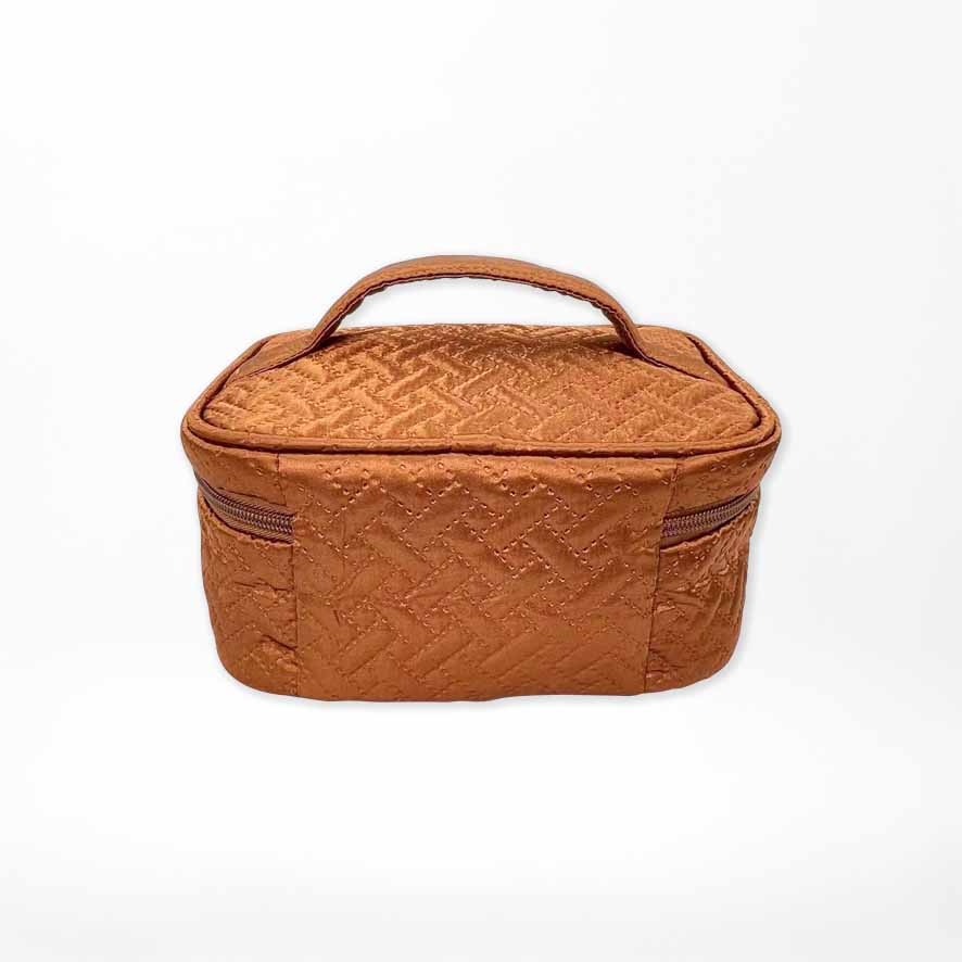 #2305_Cosmetic case_Brown-Small Size