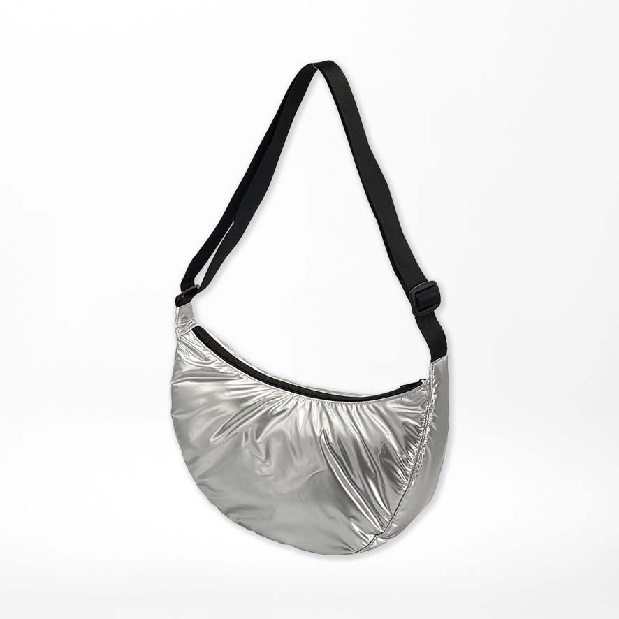 #CB02S / Crossbody Bag Silver Large Size