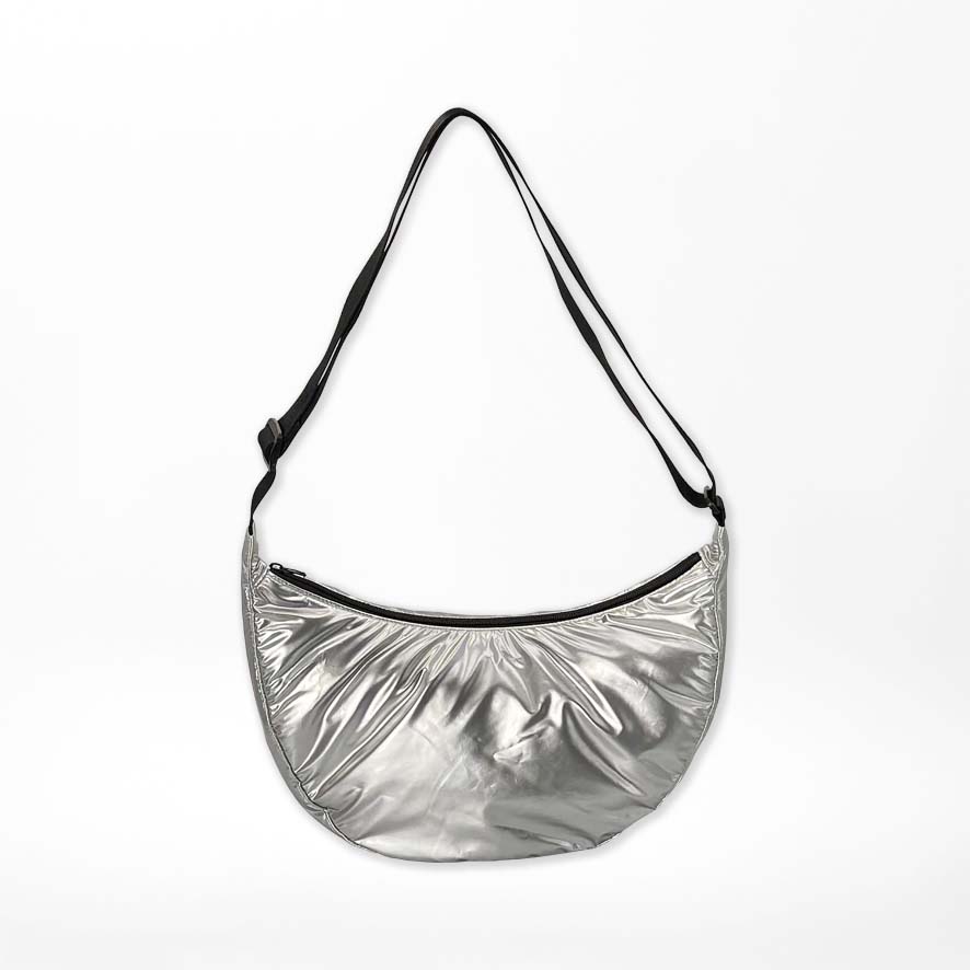 #CB02S / Crossbody Bag Silver Large Size