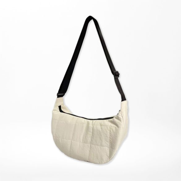 #CB03W_Crossbody Bag_White_Large Size