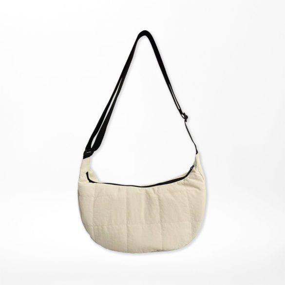 #CB03W_Crossbody Bag_White_Large Size