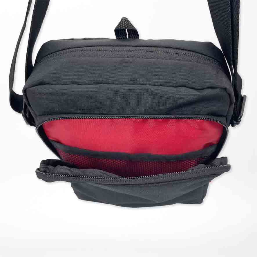 Black Travel Crossbody Bag