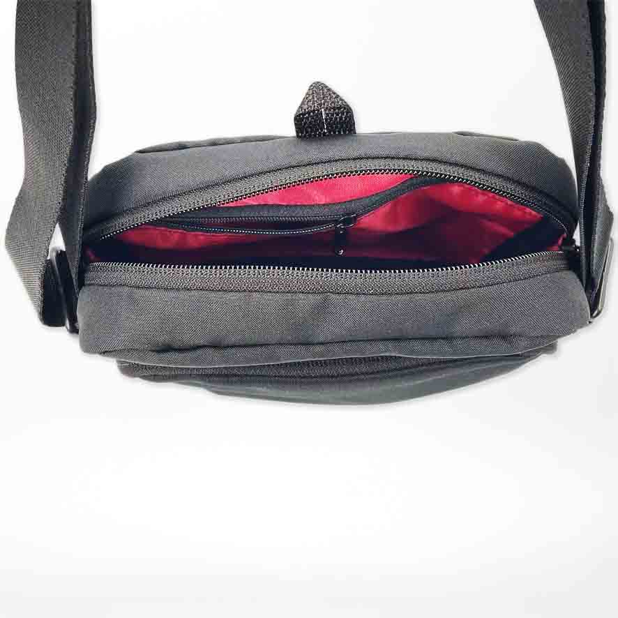 Black Travel Crossbody Bag