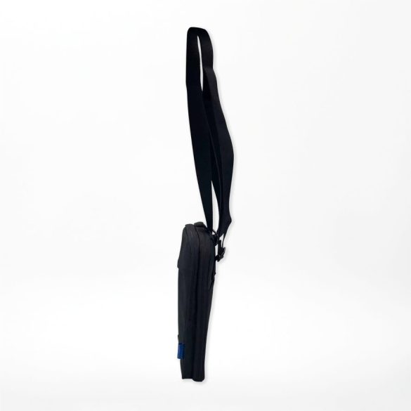 Black Travel Passport Crossbody Bag