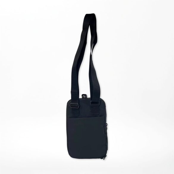 Black Travel Passport Crossbody Bag