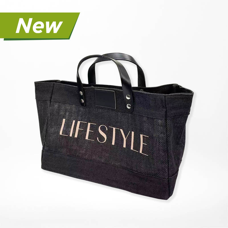 Black Jute Bag For Small Size