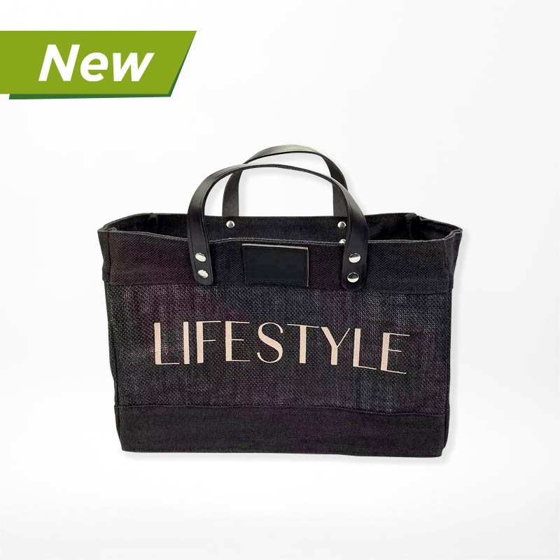 Black Jute Bag For Small Size